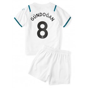Maillot de Foot Manchester City Ilkay Gundogan 8 Enfant Exterieur 2021/22